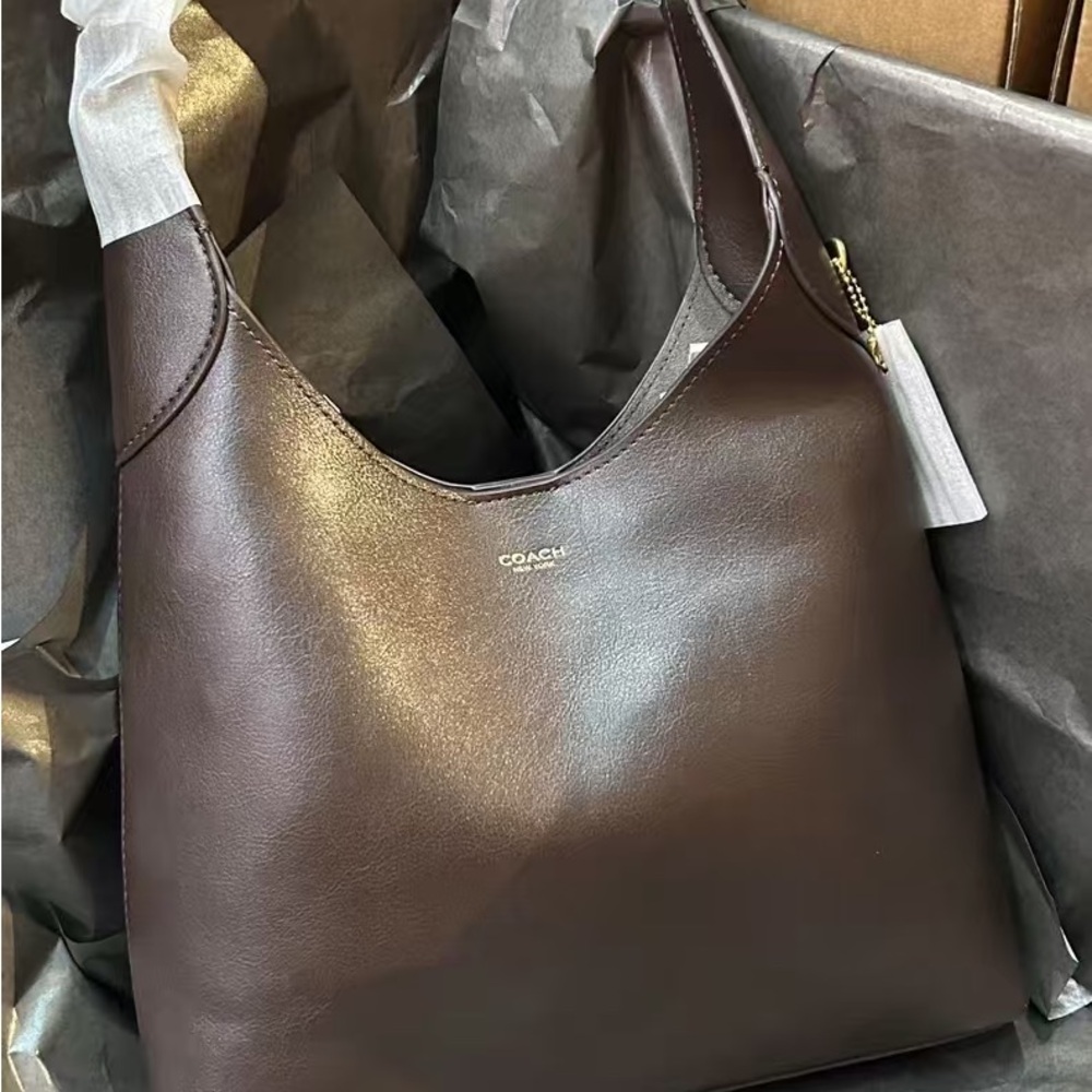 Coach Shoulder Bag Brooklyn 28 Maple - Picture 8 of 8
